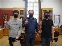 Με Καλαμαριώτες αριστούχους συναντήθηκε ο Δήμαρχος - Πού θα φυτευτούν 30 δέντρα και γιατί;