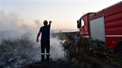 Υπό έλεγχο η δασική πυρκαγιά στην Κύμη Ευβοίας