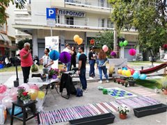 Park(ing) day στην Καλαμαριά