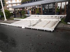 Καλαμαριά - Παραλίγο ατύχημα στην Σοφούλη
