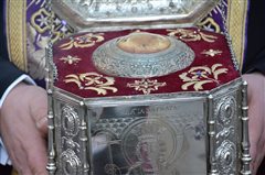 Στην Καλαμαριά η Τίμια Κάρα της Αγίας Βαρβάρας