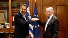 Συνάντηση του πρωθυπουργού με τον Κλάους Ρέγκλινγκ