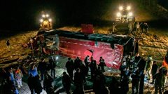 Στους 14 οι νεκροί από ανατροπή λεωφορείου έξω από τα Σκόπια