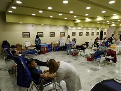 Καλαμαριά: Αιμοδοσία αγάπης στον Ι.Ν. Αγίου Νικολάου Αρετσούς